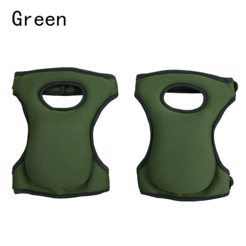 Ginocchiere Mordely per giardinaggio, in morbida schiuma memory, colore verde. 1