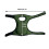 Ginocchiere Mordely per giardinaggio, in morbida schiuma memory, colore verde. 3