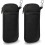 Glasses Case Double Soft Fabric with Carabiner 2-Pack 1