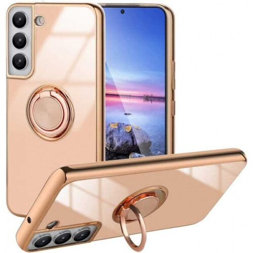 Samsung S21FE-deksel elegant støtsikkert med ringholder