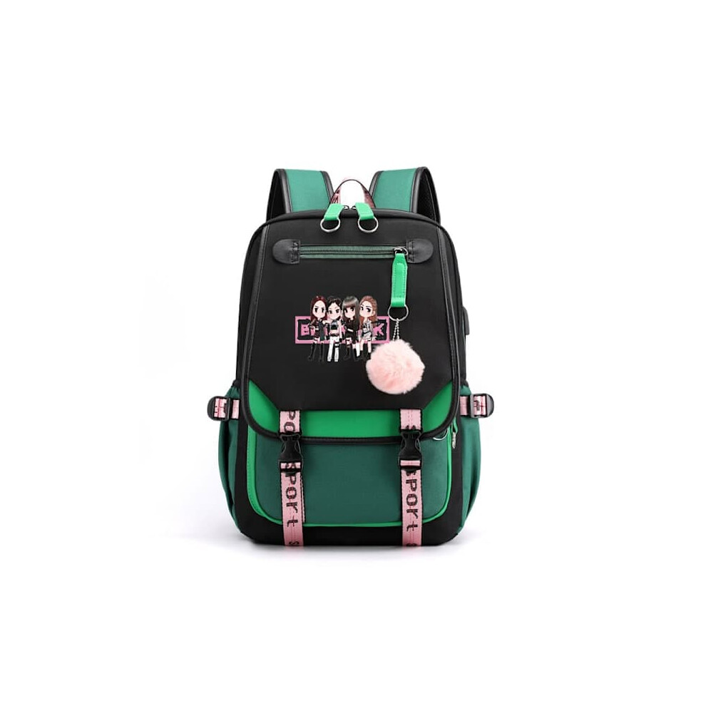 BLACKPINK粉色学生背包 1个