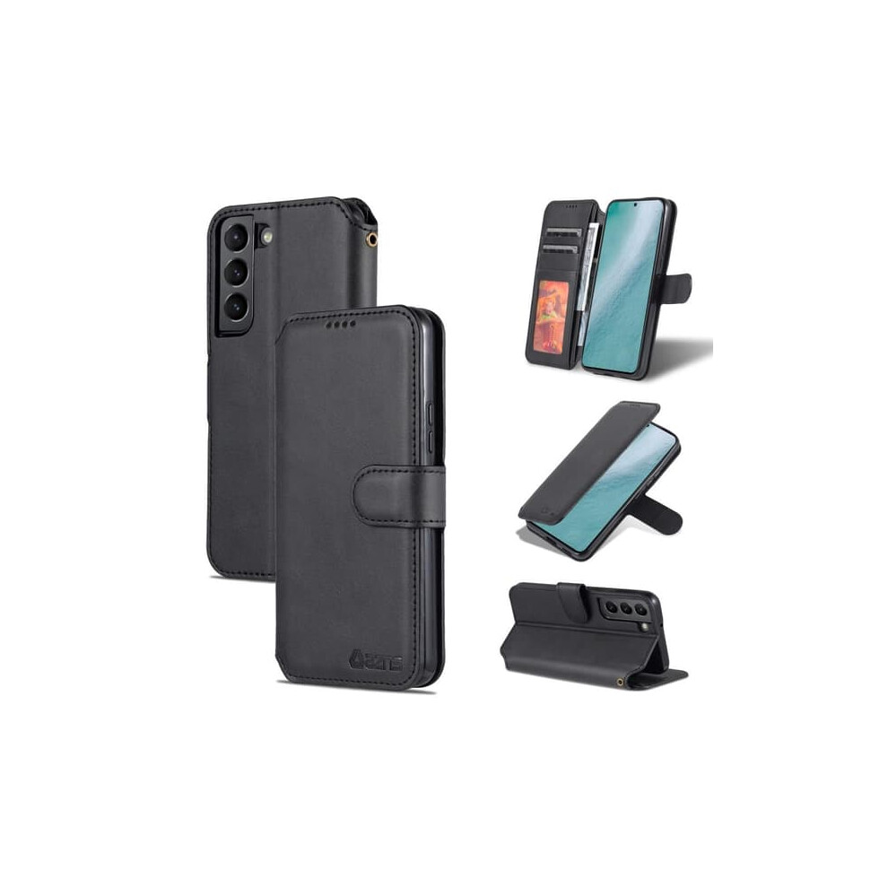 Skalo Samsung S22+ Wallet Case - Black 962125841909