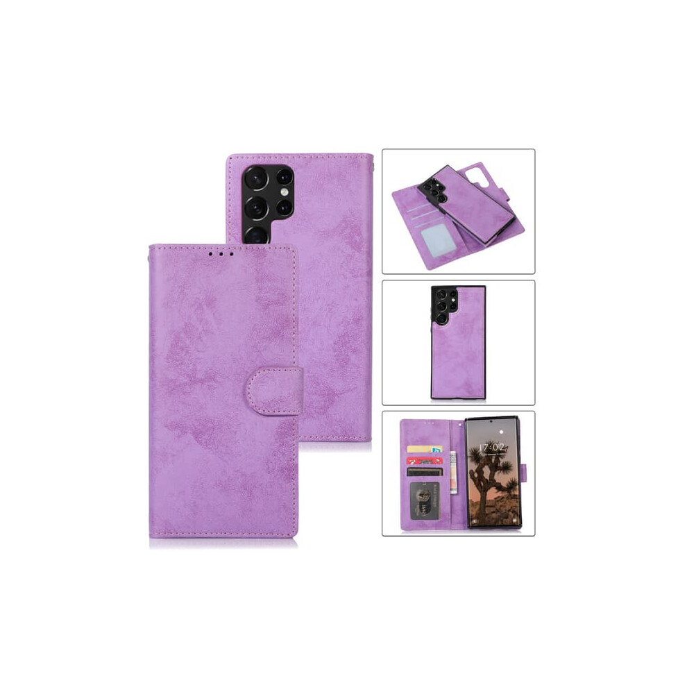 Samsung Galaxy S23 Ultra Wallet Case Purple 962125841992