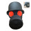 Trailer coupling protective cover rear hanging gas mask 1