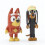 Ensemble de 8 figurines articulées Bluey 3
