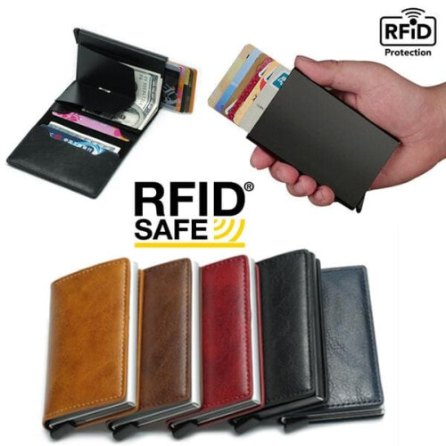 Θήκη έξυπνης κάρτας RFID-NFC Secure Black8Cards