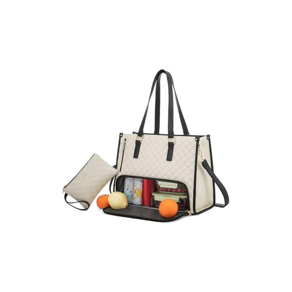 Women's Laptop Tote Bag With Lunch Compartment Large 962029305279
