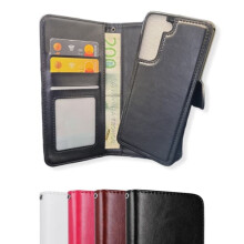 Etui Samsung S21FE z magnesem 2 w 1 białe