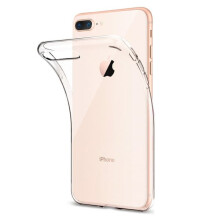 Gjennomsiktig, slankt deksel til iPhone 6 til 13 og 7/8 Plus