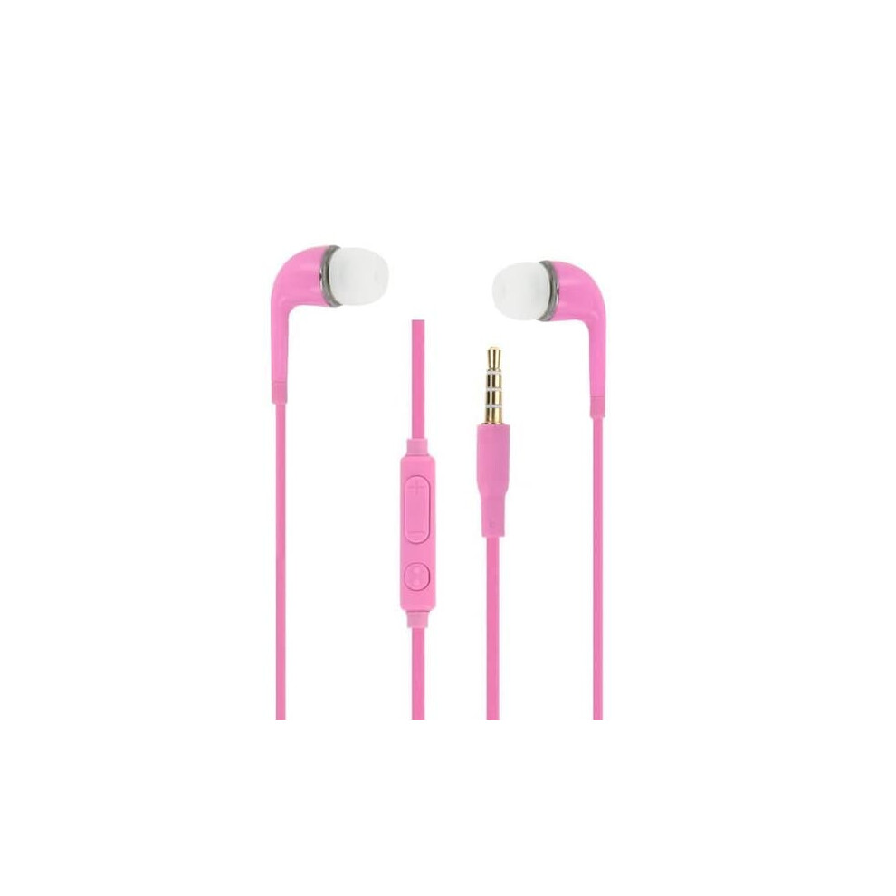 In-Ear Headphones With Mic And Volume Control For Oppo Pink 962125834697