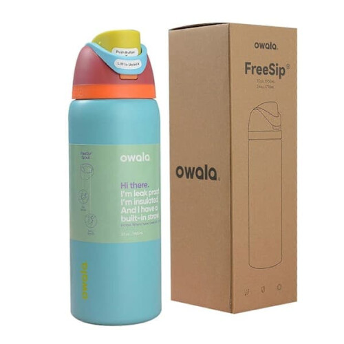 Off-White Thermos Bottle 710ml for Adventure