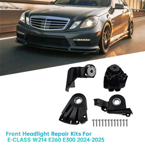 1Set Front Headlight Repair Kits for - E-CLASS W214 E260 E300 24-25 Headlamp Bracket Mount A2148206202L A 1