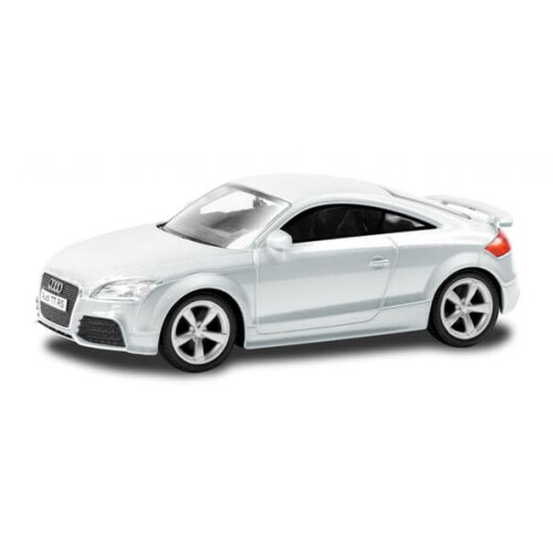 Kovové auto AUDI TT Coupé model 1: 43biele