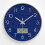 Digital Wall Clock Round Silent Battery Powered with Time 1