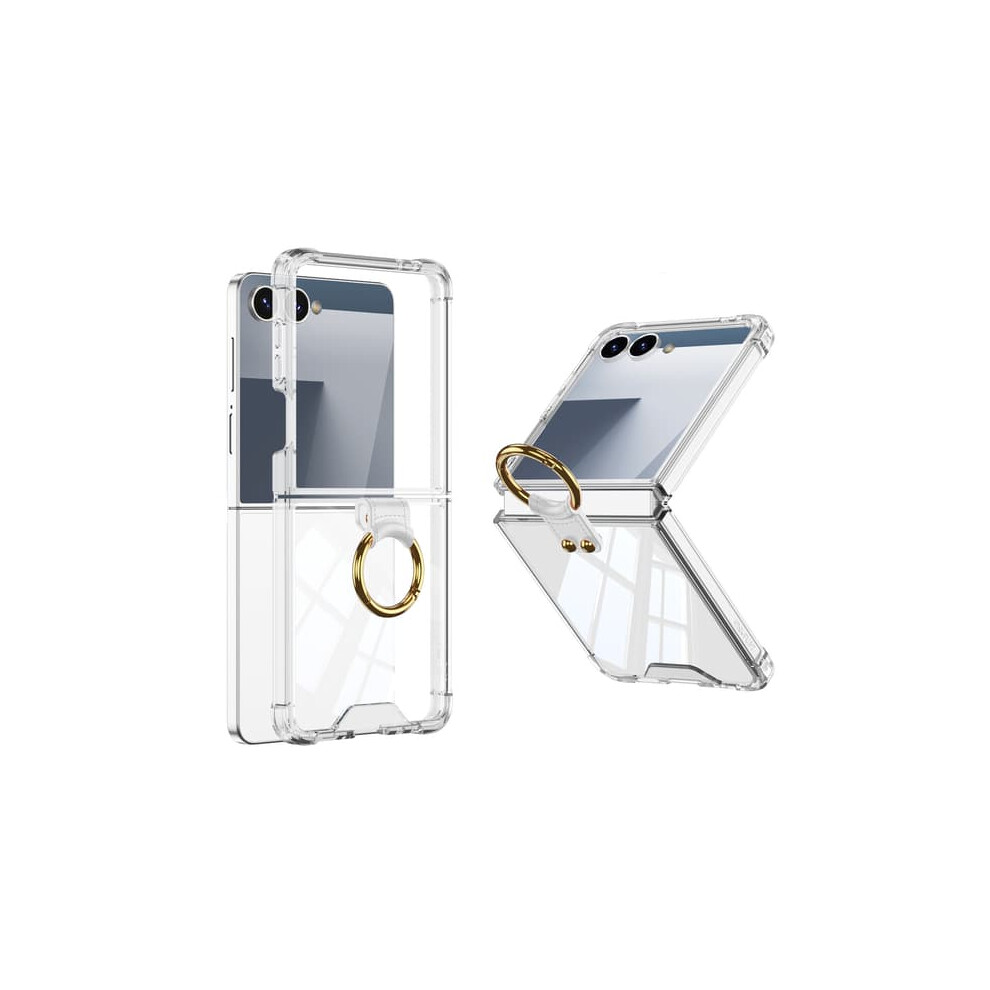 Samsung Galaxy Z Flip 7 Case Transparent With Hinge 962029308492