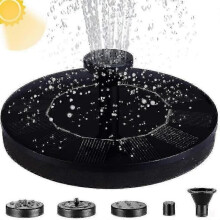 Solar Powered Floating Garden Fountain Pump for Pond