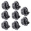 Dishwasher Lower Basket Wheels Gray 8 pcs 1