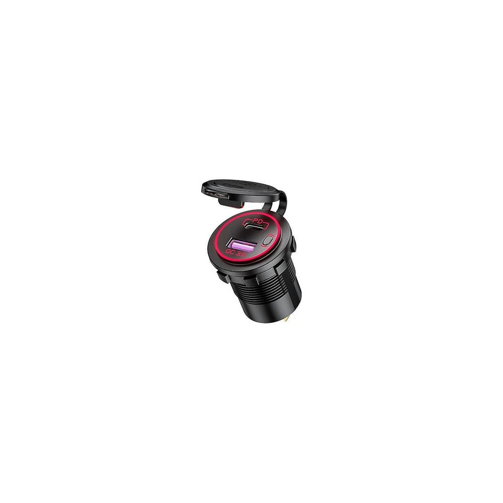 Car Charger Qc 3.0 Fast Usb Charger For Motorcycle 962125844719