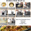 Stainless Steel Pasta Maker Roller for Spaghetti and 6