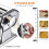 Stainless Steel Pasta Maker Roller for Spaghetti and 7