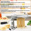 Stainless Steel Pasta Maker Roller for Spaghetti and 8