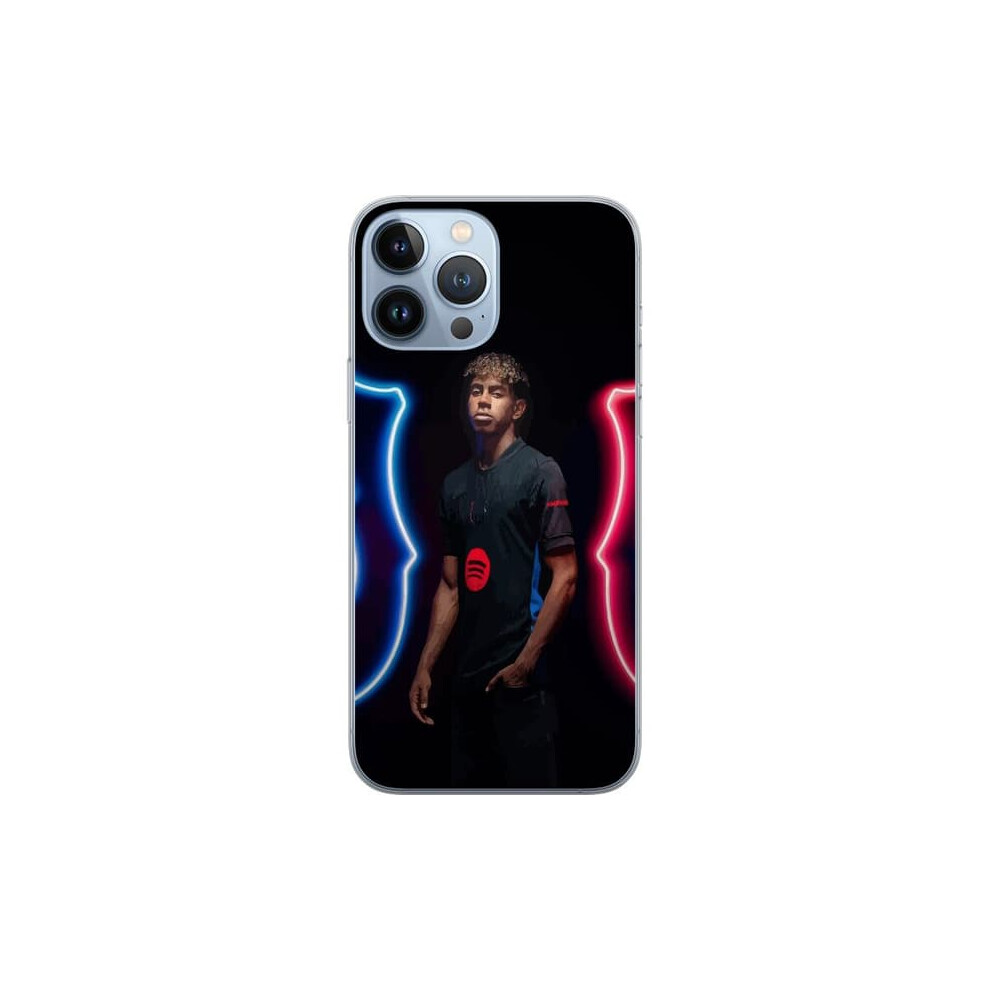 Iphone 13 Pro Max Transparent Case Yamal Fc Barcelona Motif 900223957191
