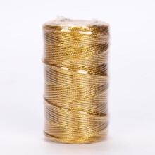Gold Silver Metallic Yarn Anti-Slip Thread 100M Roll