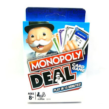 Monopoly Card Game by Hasbro for 2-5 Players, Ages 8+
