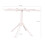 Noodle Drying Rack Foldable White 2 pcs 4
