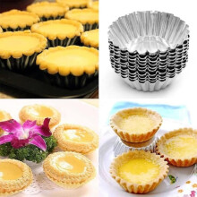 Metal Muffin Molds for Cookies 10 pcs