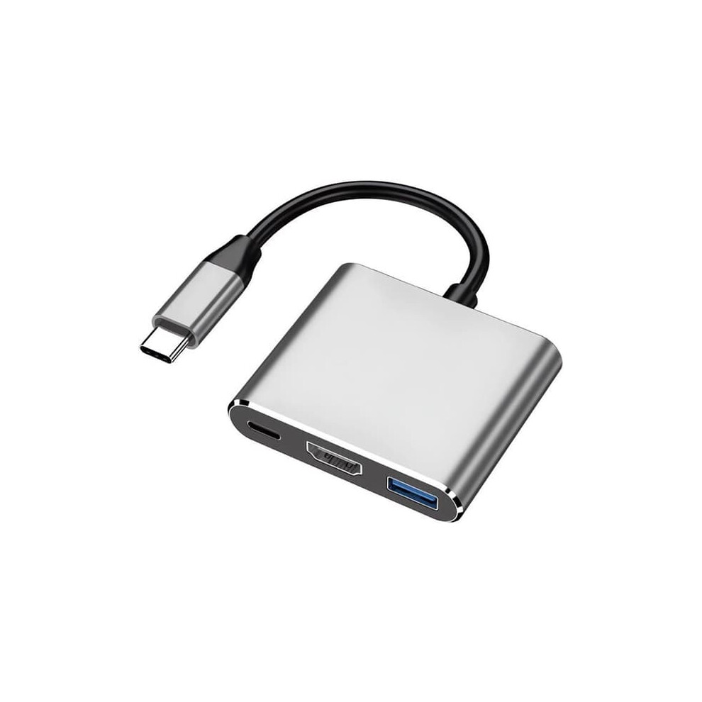 Usb-C To Hdmi Multiport Adapter With 4K, Usb 3.0, And Pd 900223953759
