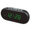 LED Digital Alarm Clock Plastic Wall/Table Clock Green 1