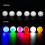 LED glowing golf balls night visibility 12 pcs 1