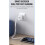 Hurtiglader for iPhone og Samsung Dobbel USB-C-port Hvit 4