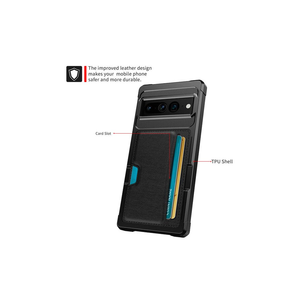 Wallet Case For Google Pixel 7 Pro Black 900223954138