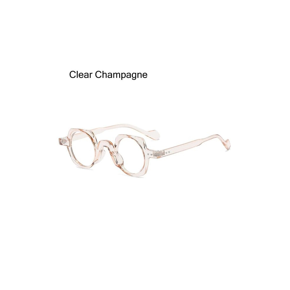 Blocking Glasses Clear Champagne Non-Prescription Blue/Light 900223968869