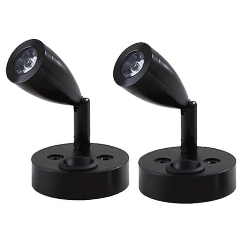Lampe de lecture LED 12 V, intensité variable, applique murale, lot de 2, 6000 K