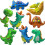 Dinosaur Balloons Party Decorations 8 Pack 1