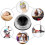 Kitchen Mechanical Countdown Timer Stainless Steel 60 Min 8