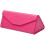 Sunglasses Case Hard Foldable Triangle Protective Case Rose 1