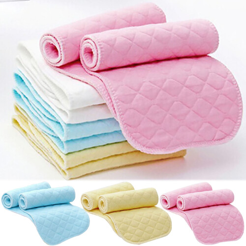Muslin Burp Cloths 100% Cotton 3-Layer 10 Pack