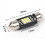 Refletor LED CANBUS C5W36mm 6000K (pacote com 2) 5