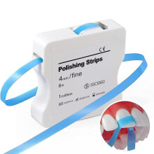 Dental polishing strips abrasive finishing 4mm x 6m