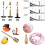 Bicycle Valve Adapter DV SV AV with Sealing Ring 25 pcs 2