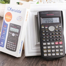 Handheld Calculator with 2-Line LCD Display
