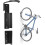 Wall Mounted Bicycle Rack Rotatable 90 Degrees 1