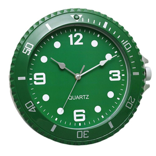 Wall Clock Modern Design Silent Quartz Needle Luxury Wall Clock Silent Sweep Second Home Wall Clock Green