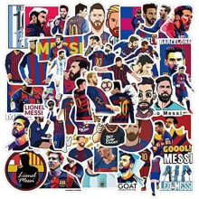 Football Star Stickers Messi Small Decals 50 pcs