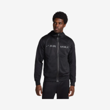 (M, Black) Nike Air Max Men's Full-Zip Hoodie