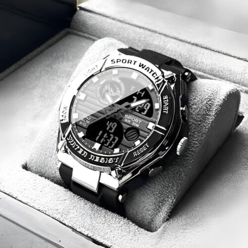 Men's tactical military watch 45mm 2